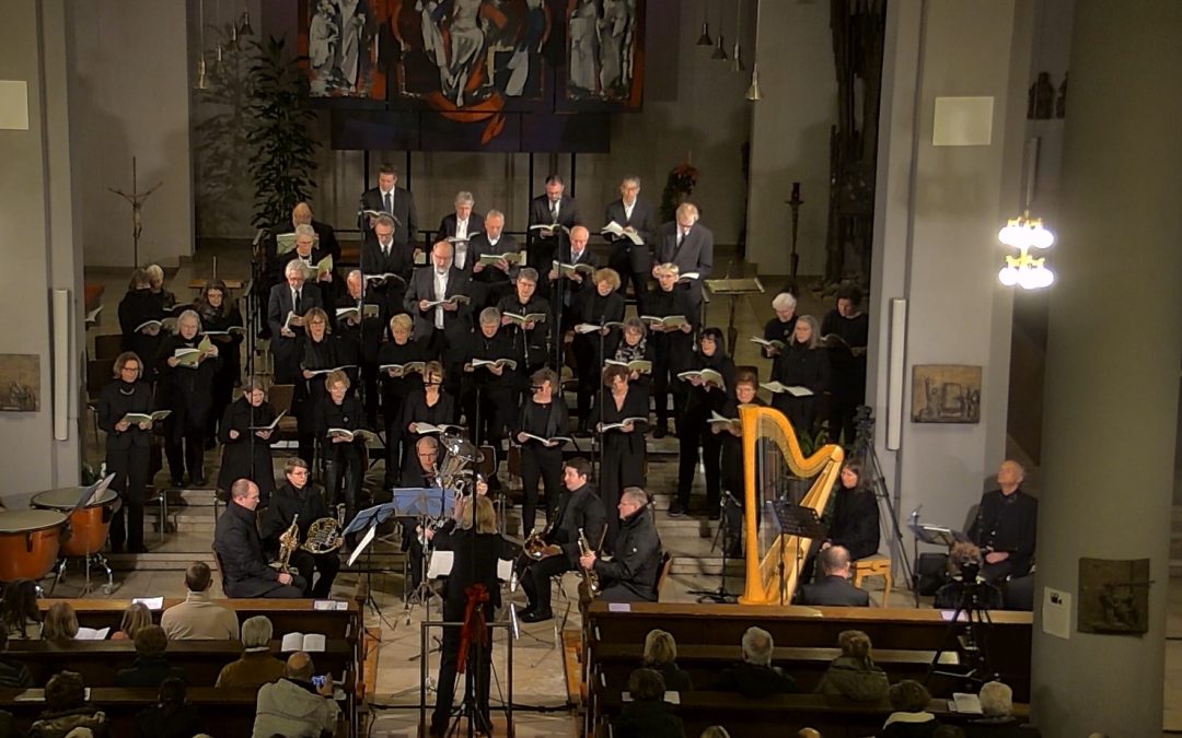 Kam­mer­chor­kon­zert „Aus der Tie­fe rufe ich zu Dir“ in St. Joseph, Weidenau
