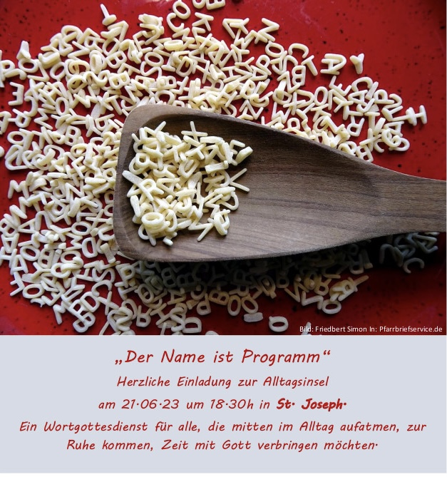 All­tags­in­sel — „Der Name ist Programm”